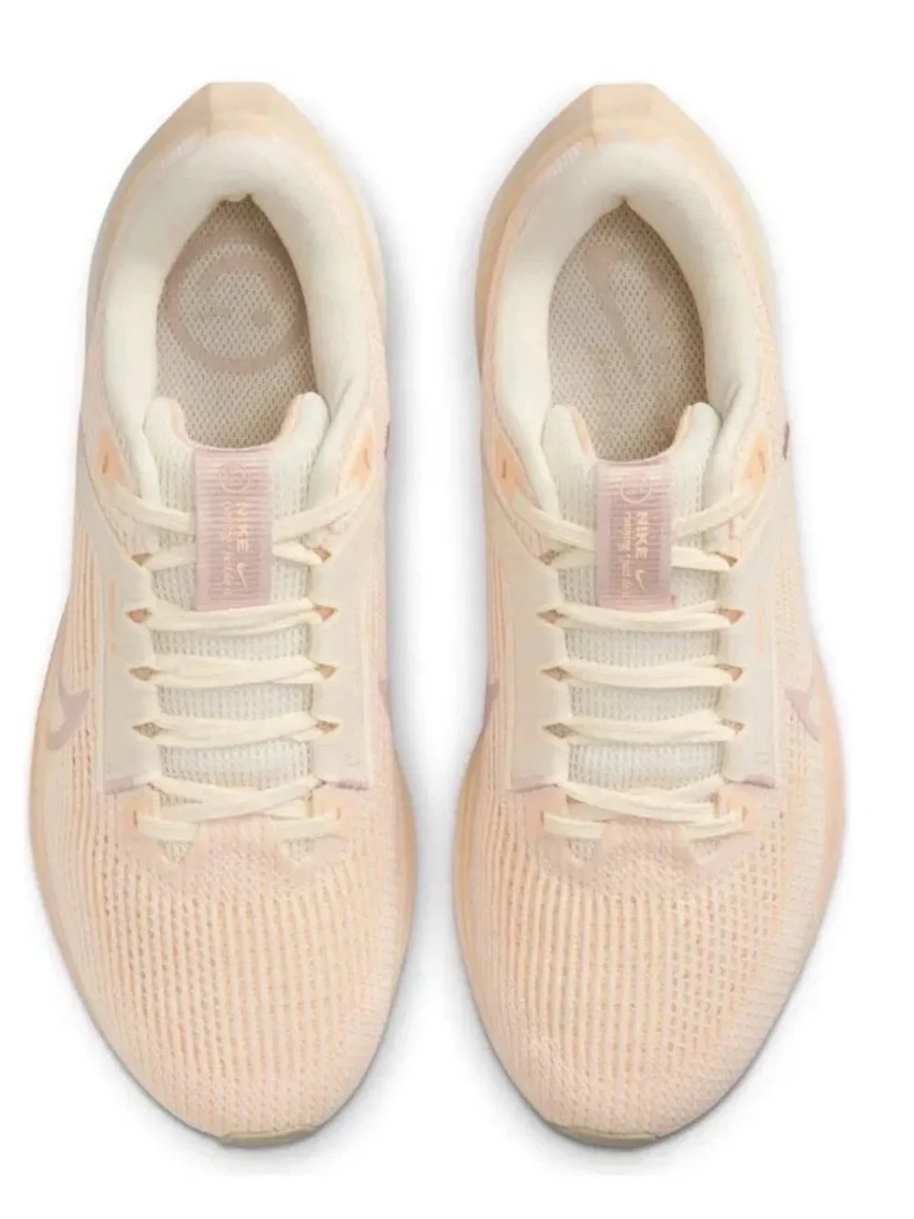 Nike Air Zoom Pegasus 40 Women’s Athletic Shoes - Cream / Light Tan Pink US 7.5